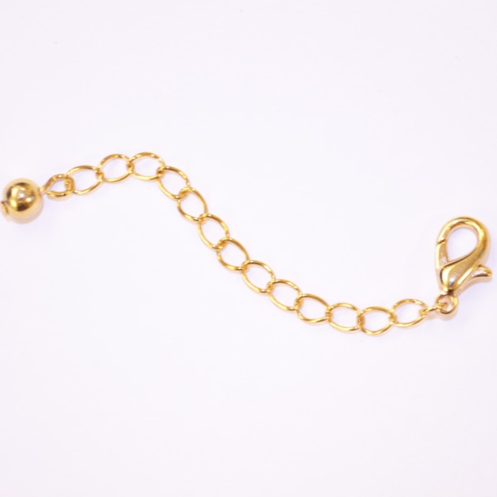 Touchstone 3” Gold Extender Chain w/ Lobster Clasp – Necklace & Bracelet